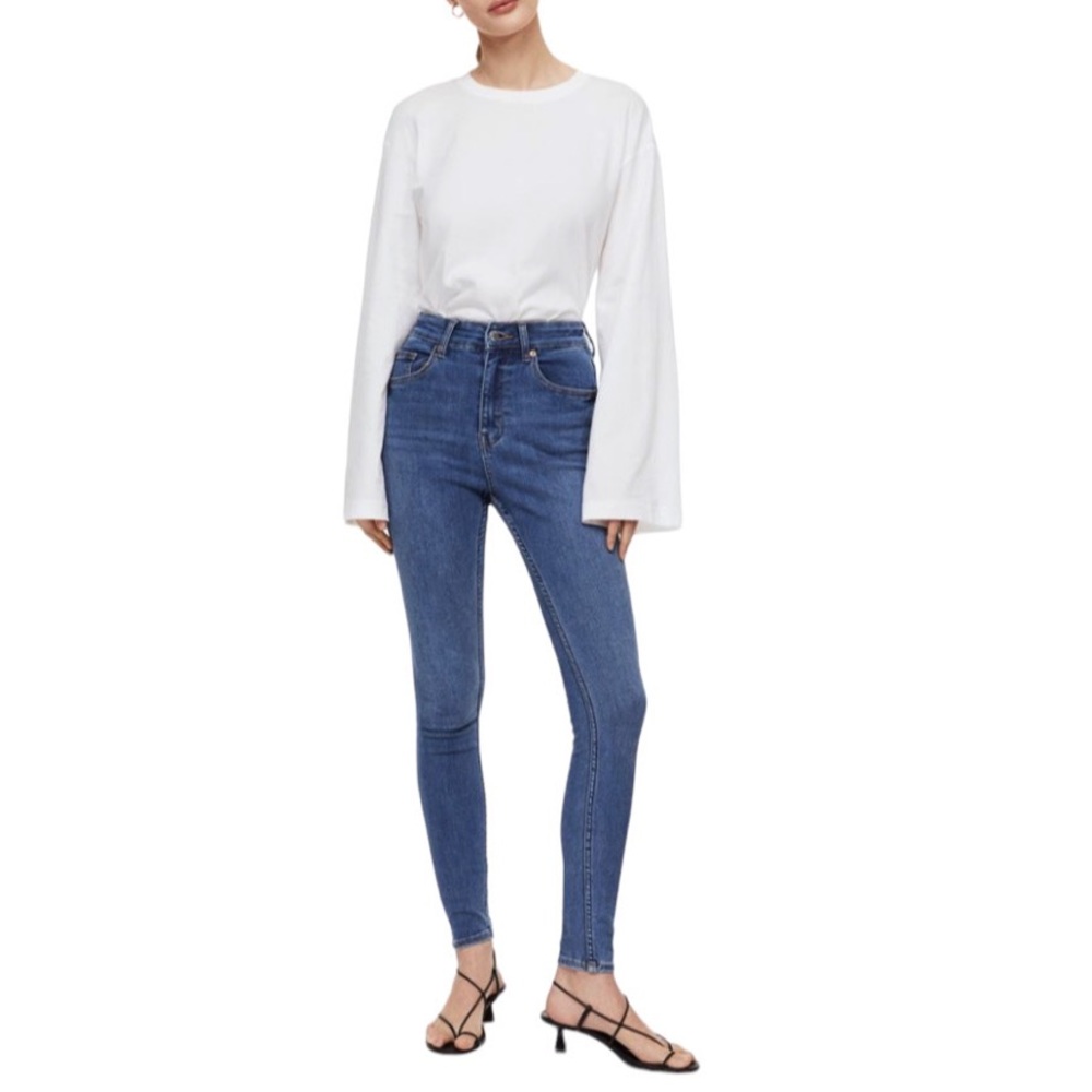 Flash Sale H&M Jeans Conscious Collection Skinny Denim Jeans Size 4